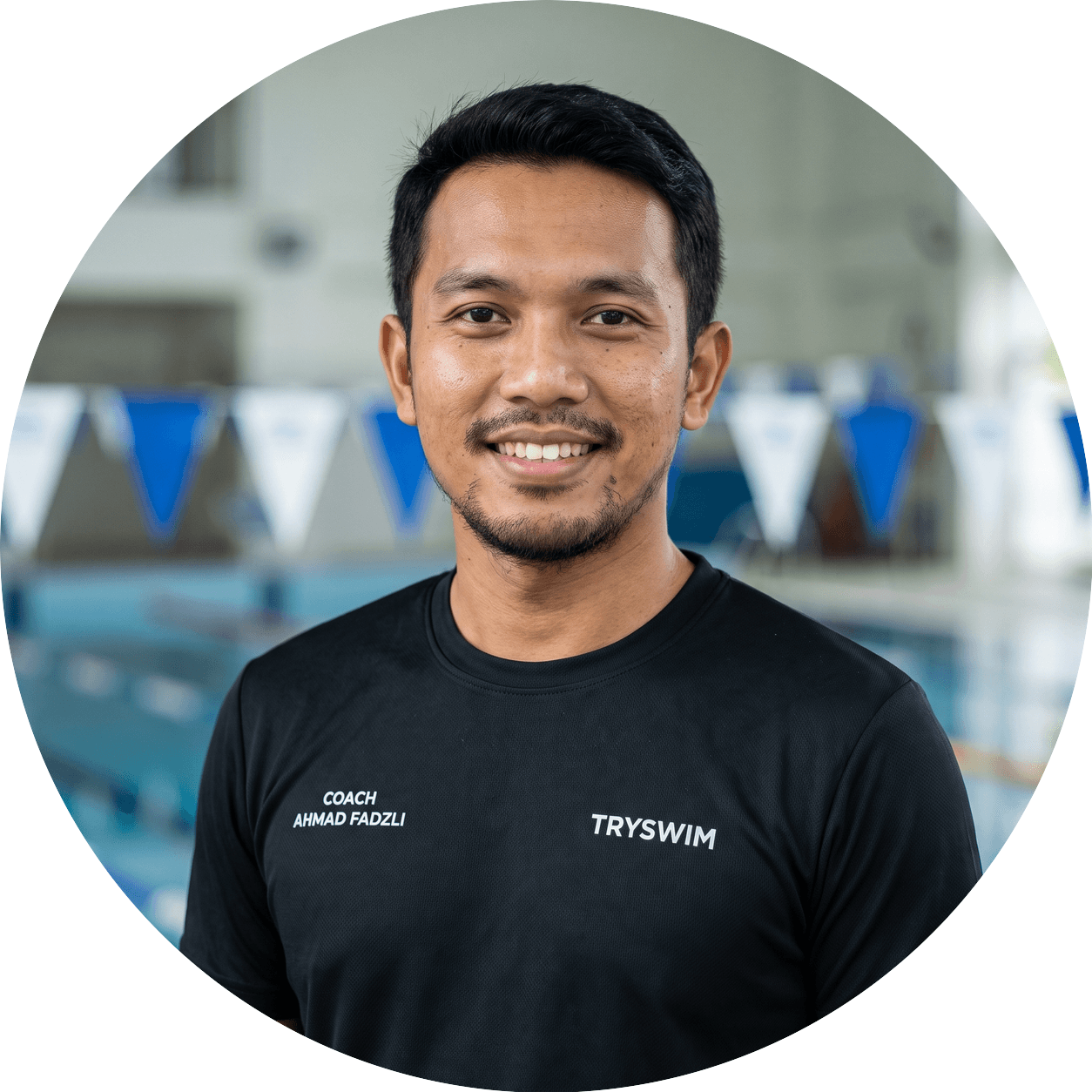 A TrySwim certified swim coach